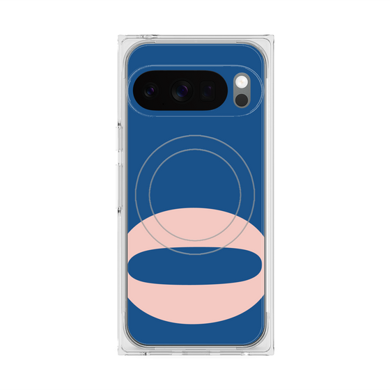 Premium Square Case with Pixelsnap［ Original - initial color - O navy ］