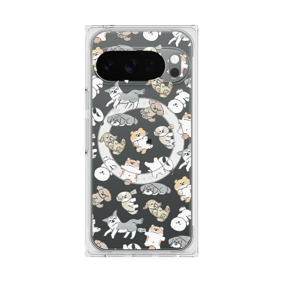 Premium Square Case with Pixelsnap［ Hello, It's Dog - Nap ］