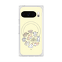 Premium Square Case with Pixelsnap［ Hello, It's Dog - All Together - Beige ］