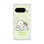 Premium Square Case with Pixelsnap［ Mossari Mosao - Everyone Together - Green ］