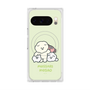 Premium Square Case with Pixelsnap［ Mossari Mosao - Everyone Together - Green ］