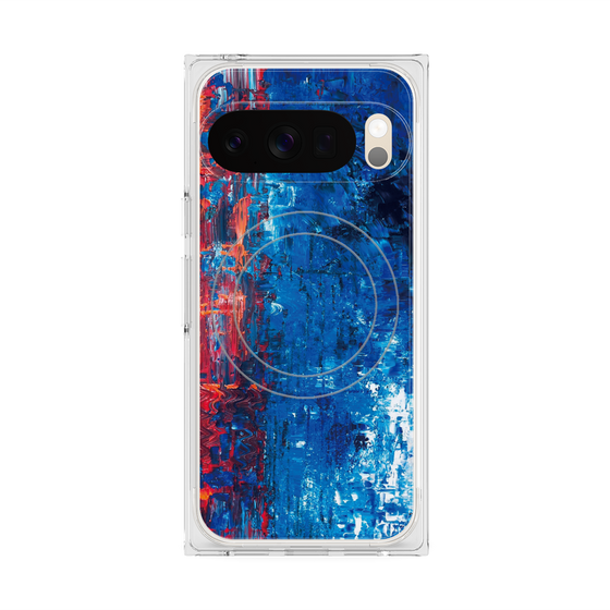 Premium Square Case with Pixelsnap［ SHOTARO SANADA - progressive landscape ］