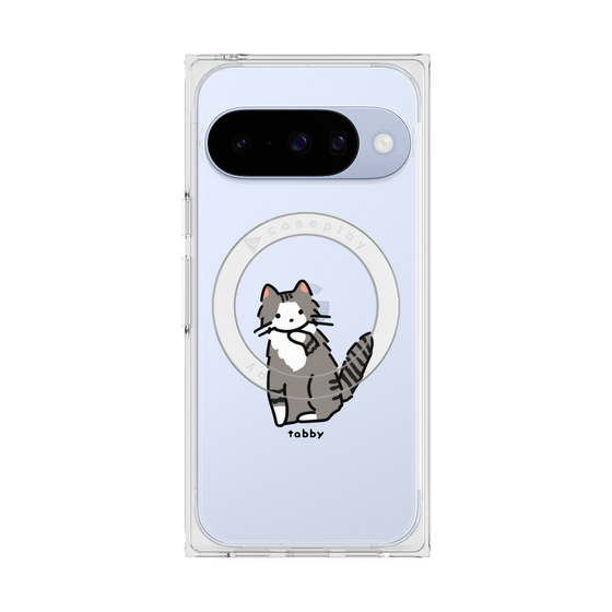 Premium Square Case with Pixelsnap［ Original - CASEPLAY Cat - tabby ］