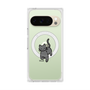 Premium Square Case with Pixelsnap［ Original - CASEPLAY Cat - black ］