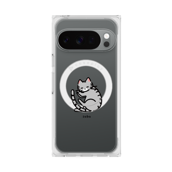 Premium Square Case with Pixelsnap［ Original - CASEPLAY Cat - Saba ］