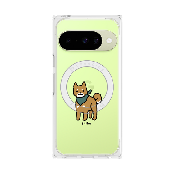 Premium Square Case with Pixelsnap［ Original - CASEPLAY Dog - shiba ］
