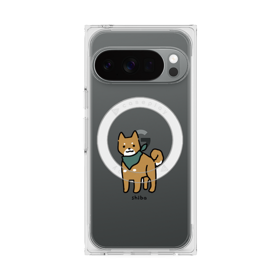 Premium Square Case with Pixelsnap［ Original - CASEPLAY Dog - shiba ］