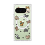 Premium Square Case with Pixelsnap［ Original - CASEPLAY Dog All-over Pattern - color ］