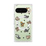 Premium Square Case with Pixelsnap［ Original - CASEPLAY Dog All-over Pattern - color ］