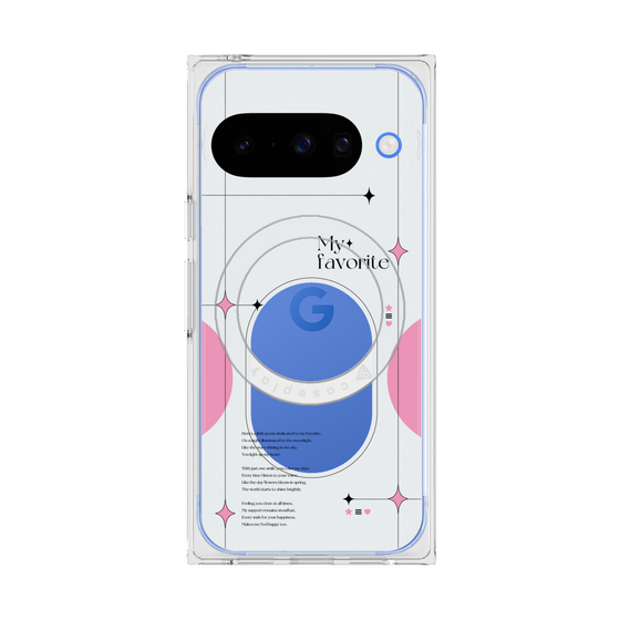 Premium Square Case with Pixelsnap［ Original - Instax Case - Pink ］