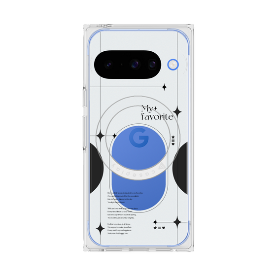 Premium Square Case with Pixelsnap［ Original - Instax Case - Black ］