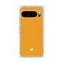 Premium Square Case with Pixelsnap［ Original - Favorite Color Heart - Orange ］