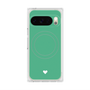 Premium Square Case with Pixelsnap［ Original - Favorite Color Heart - Green ］