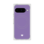 Premium Square Case with Pixelsnap［ Original - Favorite Color Heart - Purple ］