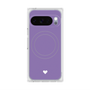 Premium Square Case with Pixelsnap［ Original - Favorite Color Heart - Purple ］