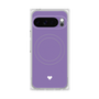 Premium Square Case with Pixelsnap［ Original - Favorite Color Heart - Purple ］