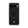 Premium Square Case with Pixelsnap［ Original - Favorite Color Heart - Black ］
