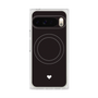 Premium Square Case with Pixelsnap［ Original - Favorite Color Heart - Black ］