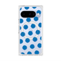 Premium Square Case with Pixelsnap［ Original - Favorite Color Polka Dots - Blue ］