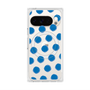Premium Square Case with Pixelsnap［ Original - Favorite Color Polka Dots - Blue ］