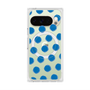 Premium Square Case with Pixelsnap［ Original - Favorite Color Polka Dots - Blue ］