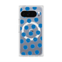 Premium Square Case with Pixelsnap［ Original - Favorite Color Polka Dots - Blue ］