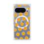 Premium Square Case with Pixelsnap［ Original - Favorite Color Polka Dots - Orange ］