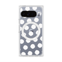 Premium Square Case with Pixelsnap［ Original - Favorite Color Polka Dots - White ］