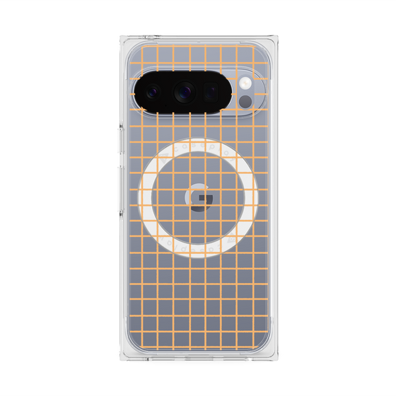 Premium Square Case with Pixelsnap［ Original - Favorite Color Check - Yellow ］