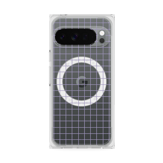 Premium Square Case with Pixelsnap［ Original - Favorite Color Check - Purple ］