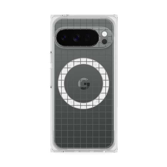Premium Square Case with Pixelsnap［ Original - Favorite Color Check - Black ］