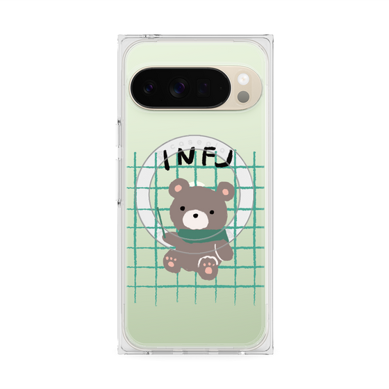 Premium Square Case with Pixelsnap［ Original - INFJ Advocate - Character ］