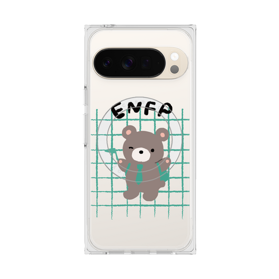 Premium Square Case with Pixelsnap［ Original - ENFP Campaigner - Character ］