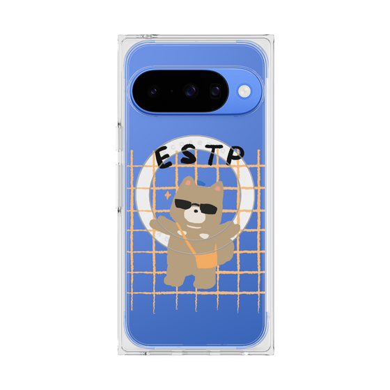 Premium Square Case with Pixelsnap［ Original - ESTP Entrepreneur - Character ］
