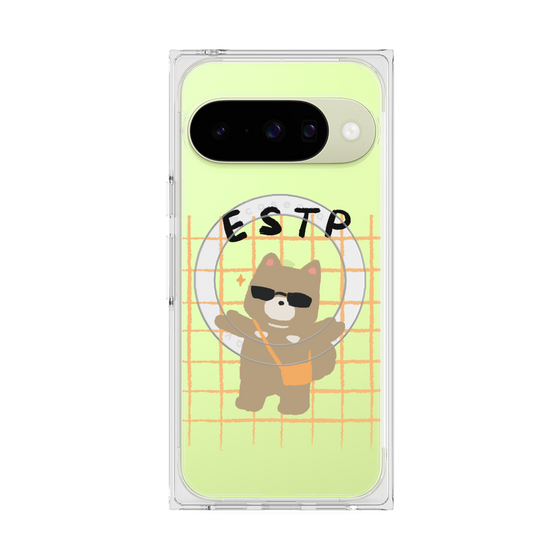 Premium Square Case with Pixelsnap［ Original - ESTP Entrepreneur - Character ］