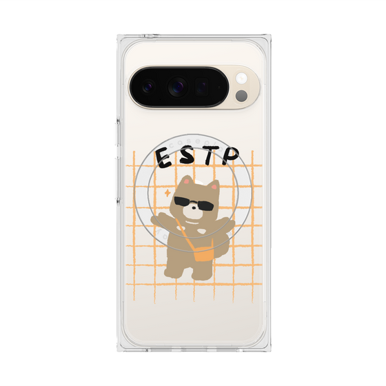 Premium Square Case with Pixelsnap［ Original - ESTP Entrepreneur - Character ］