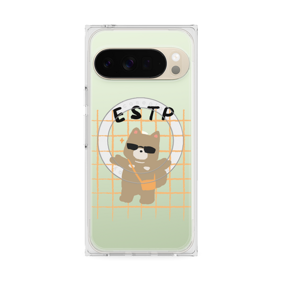 Premium Square Case with Pixelsnap［ Original - ESTP Entrepreneur - Character ］