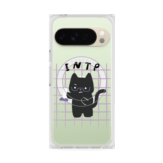 Premium Square Case with Pixelsnap［ Original - INTP Logician - Character ］
