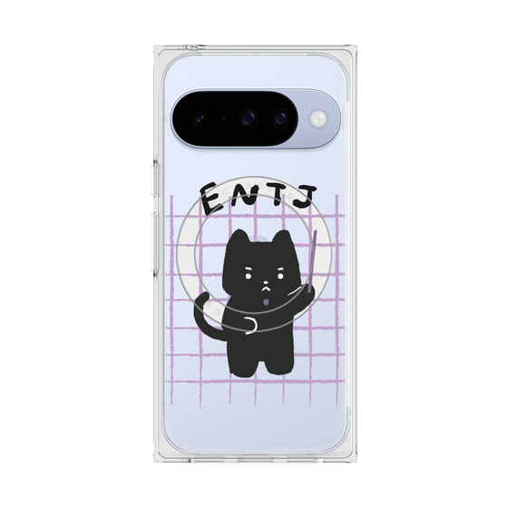Premium Square Case with Pixelsnap［ Original - ENTJ Commander - Character ］