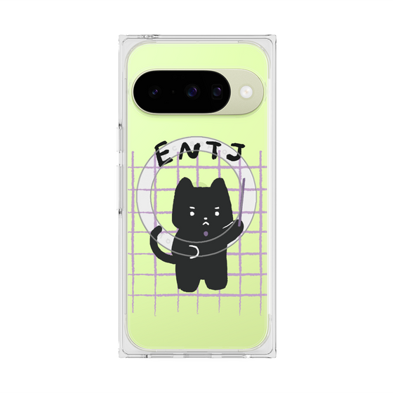 Premium Square Case with Pixelsnap［ Original - ENTJ Commander - Character ］