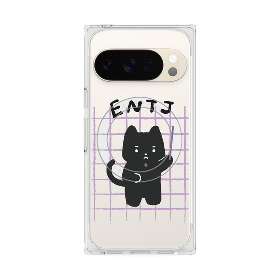 Premium Square Case with Pixelsnap［ Original - ENTJ Commander - Character ］