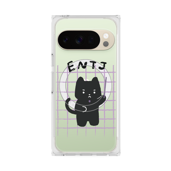 Premium Square Case with Pixelsnap［ Original - ENTJ Commander - Character ］