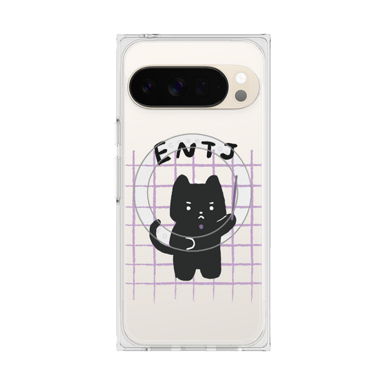 Premium Square Case with Pixelsnap［ Original - ENTJ Commander - Character ］