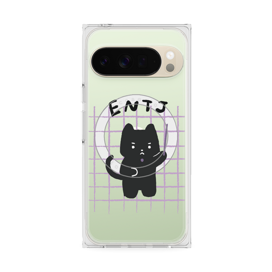 Premium Square Case with Pixelsnap［ Original - ENTJ Commander - Character ］