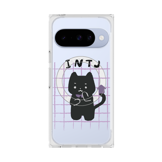 Premium Square Case with Pixelsnap［ Original - INTJ Architect - Character ］