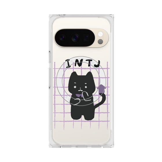 Premium Square Case with Pixelsnap［ Original - INTJ Architect - Character ］