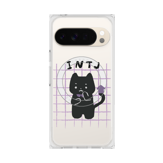 Premium Square Case with Pixelsnap［ Original - INTJ Architect - Character ］