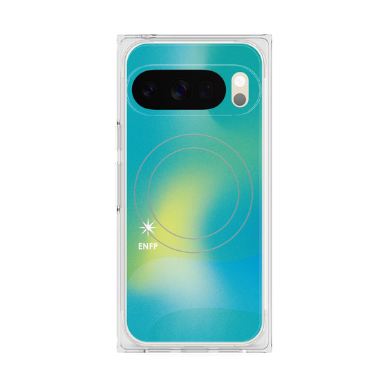 Premium Square Case with Pixelsnap［ Original - ENFP Campaigner - Gradient ］