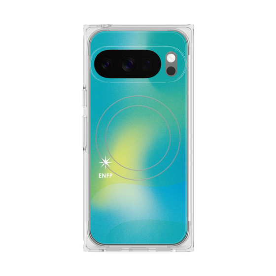 Premium Square Case with Pixelsnap［ Original - ENFP Campaigner - Gradient ］