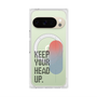 Premium Square Case with Pixelsnap［ Original - Dot Overlay - KEEP YOUR HEAD UP/A ］